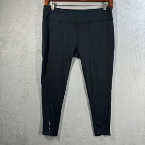 TOMMIE COPPER Black Leggings Women's 2XL Ankle Length Zinc Copper Infused